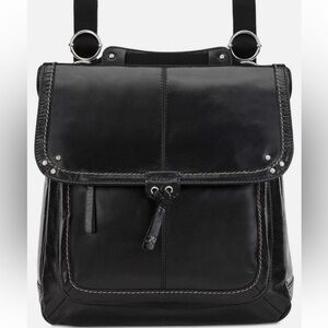 The Sak Ventura Convertible Leather Backpack Crossbody Messenger Bag